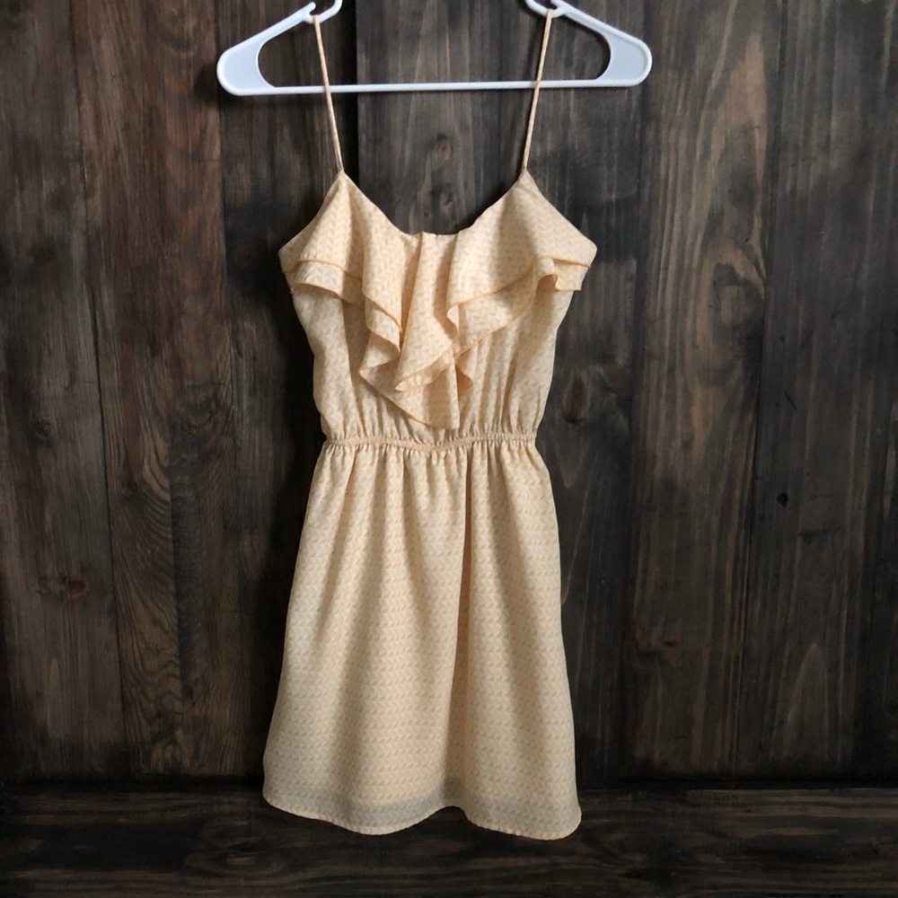 Ruffle Front Dress from Charlotte Russe